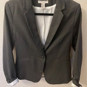 Gray blazer, H&M, size 8